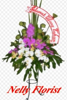 standing flower selamat ultah SF-003