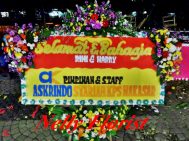 bunga papan ucapan pernikahan WE-007