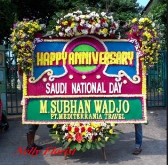 bunga karangan anniversary BPA-018